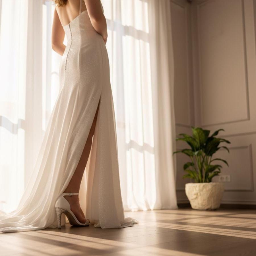 Pearl Crystal Embroidered Bridal Shoes, Ivory Wedding Shoes, Open Toe Bride Heels